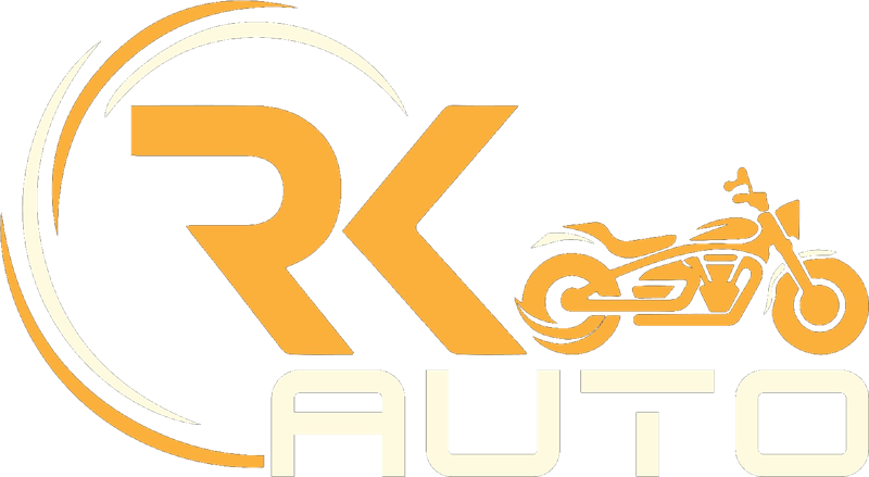 R K Auto logo - bike showroom and two wheeler dealer